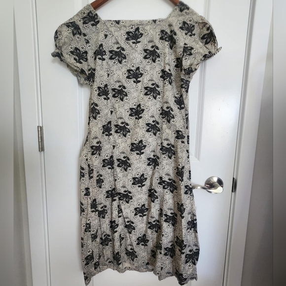 CONVERSE One Star Smock Style Dress Black and off-white - Picture 2 of 7